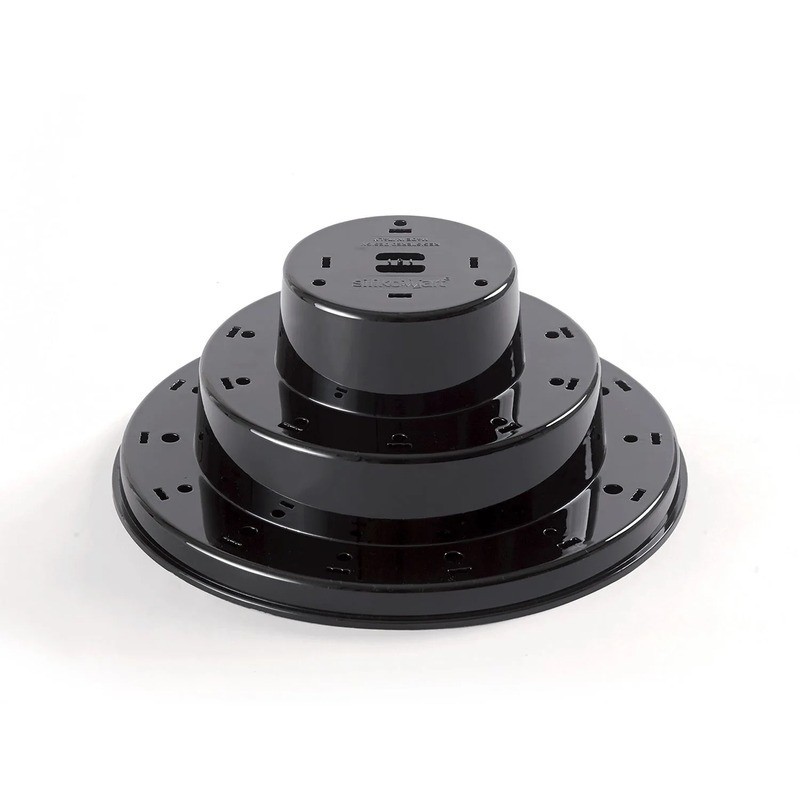1 Pz Espositore Pops Stand per Cake Pops, Easy Pops e Finger Mini su Stecco Grafica Nera Dm 220H110mm [d9b4cf55]