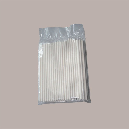 500 pz Bastoncini Piccoli Bianchi di Carta per EasyPop Dm 3,8H120 mm [d234cc21]