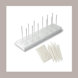 500 pz Bastoncini Piccoli Bianchi di Carta per EasyPop Dm 3,8H120 mm [0e42c832]