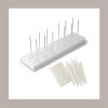 500 pz Bastoncini Piccoli Bianchi di Carta per EasyPop Dm 3,8H120 mm [0e42c832]