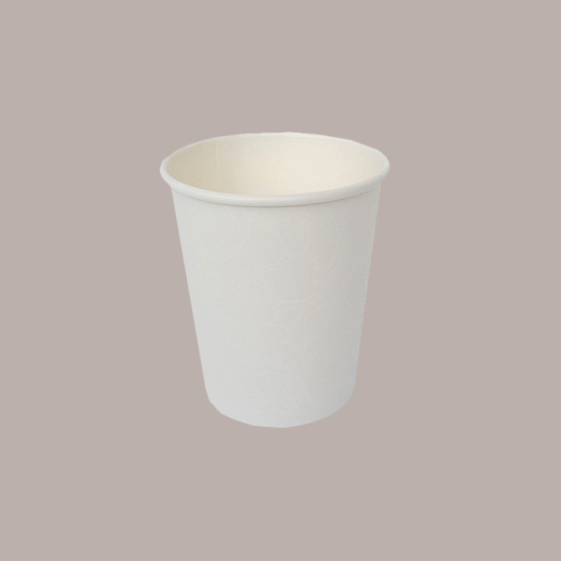 50 Pz Bicchiere Termico in Carta Bianca Ideale per Cappuccino 200cc(7oz) BH20 [5dfea3d8]