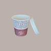 100 Bicchiere Termico per Caffè 80cc (3oz) in Carta Grafica Juta New [c3ab3695]