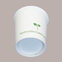 100 Pz Bicchiere Termico per Caffè 80cc in Carta Bianca 3oz B05 [50d754c9]
