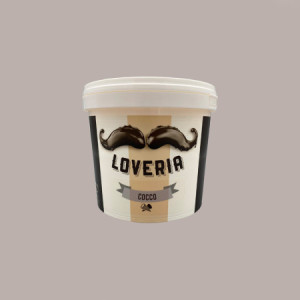 5,5 Kg Crema Spalmabile Loveria al Gusto Cocco Ideale per Gelato Yogurt Leagel [10e00ff8]