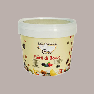 3,5 Kg Pasta concentrata gusto Frutti di Bosco Ideale per Gelato alla Frutta Leagel [f8b3a209]