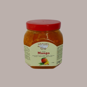 2 Kg Variegato Mango con Pezzi Salsa ideale per Gelato Yogurt Dolci Dessert Leagel [a3697e1b]