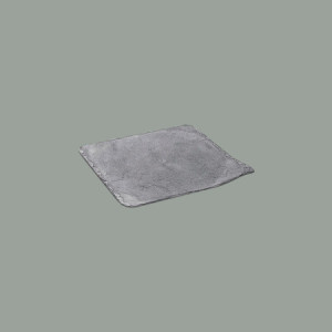 40 Pz Vassoio Stone Plastica Grigio Ardesia Quadrato Mini Monoporzione 11x11 Alcas [d0f15b81]