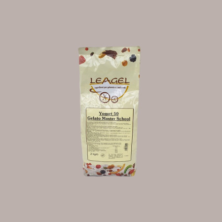 2 Kg Yogurt 50 GMS Preparato in Polvere per Gelato a Basso Dosaggio Leagel [1a961dcd]