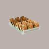 Espositore Rettangolare in Plexiglass per Biscotti Stecco Mini Gelato 37x23H3,6 [198974f8]