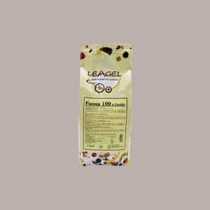 2 Kg Base Latte Panna 100 Preparato in Polvere per Gelato Lavorazione Caldo/Freddo Leagel [167025ad]