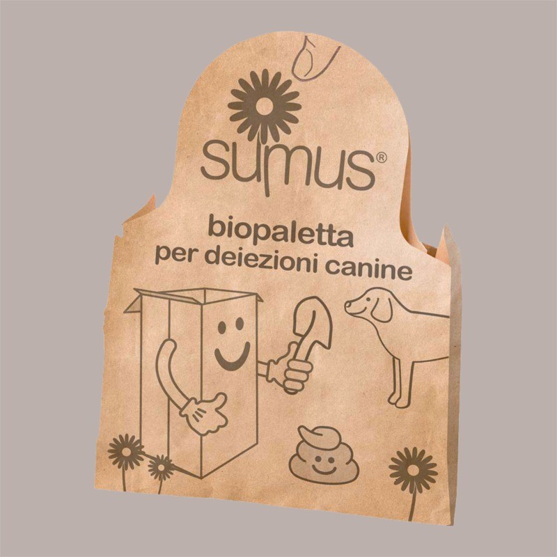 Biopaletta Busta per Deiezioni Canine Ideale per Passeggiate con il vostro cane 20x14 cm 50 Pz [a5782c3a]