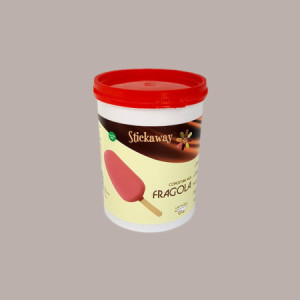 1,2 Kg Copertura Cioccolato alla Fragola ideale per Stecco Biscotto Gelato Stickaway Leagel [05b8937c]