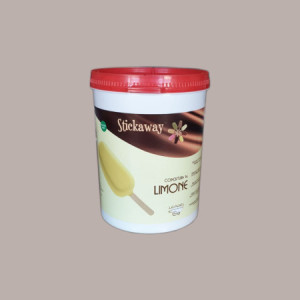 1,2 Kg Copertura Cioccolato al Limone ideale per Stecco Biscotto Gelato Stickaway Leagel [9d149116]