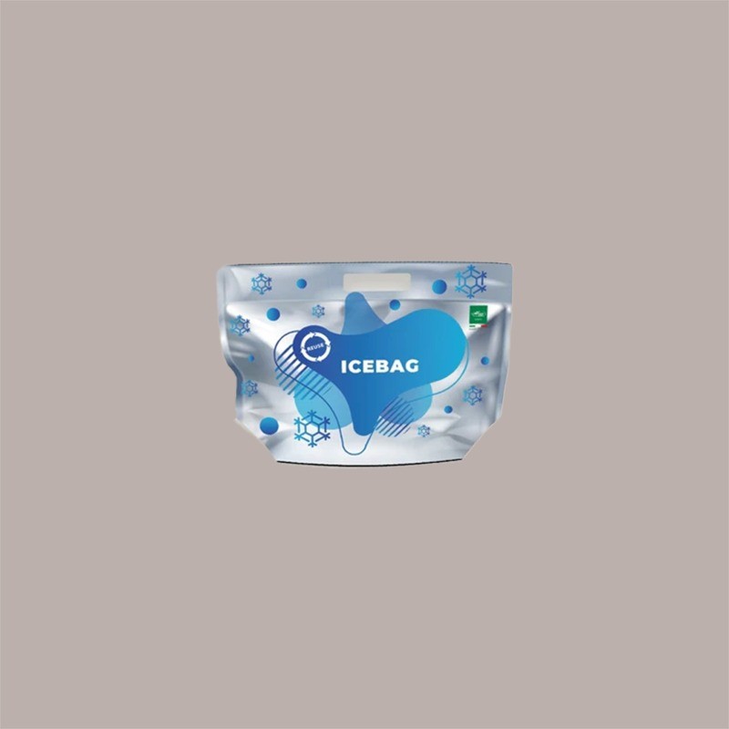 Busta Termica Ice Bag Gelato Riutilizzabile Blu 35x22 cm 100pezzi [0d1bf4a8]