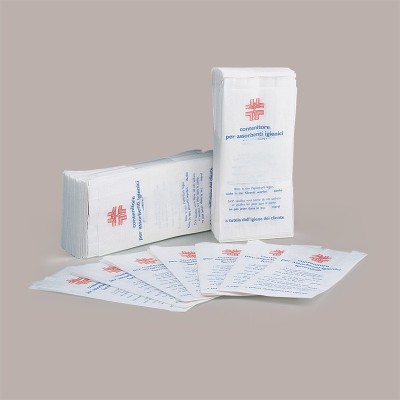 Sacchetto per Assorbenti Igenici in Carta Politenata 100 Pz [4119855d]