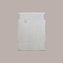 10 Pz Scatole Impilabili Aperte Rettangolari per Alimenti Cartoncino Bianco 40x63H10 cm [d5ec1553]