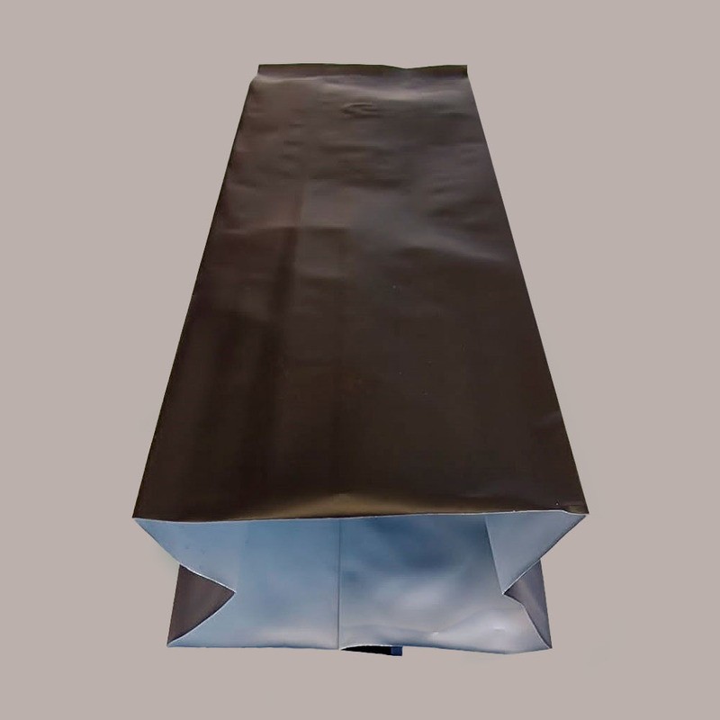 Busta Sacchetto Sottovuoto Alluminio Esterno Nero 2 Lt 10+6H34cm 50 pezzi [4cc179b2]
