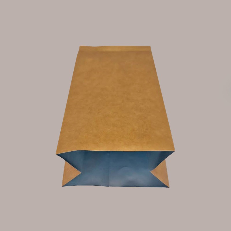 Busta Sacchetto Sottovuoto Alluminio Kraft Avana 10+6H25cm 1,5 Lt 50 pezzi [3835e129]