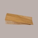 50 Pz Busta Sacchetto Sottovuoto Alluminio Kraft Avana 10+6H25cm [535e243e]