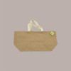 5 Pz Borsa di Juta Naturale Adatta per Realizzare Confezioni Regalo 62x20x27 cm [2348614a]