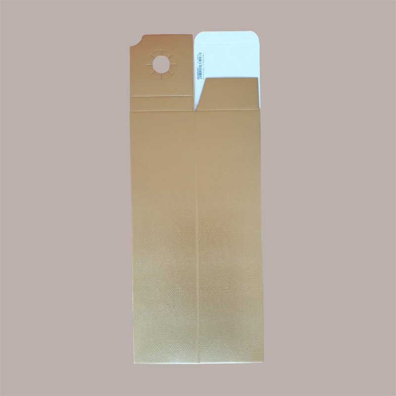 Scatola Astuccio Porta 1 Bottiglia Magnum da 1,5 Lt in Cartoncino grafica Skin Oro 110x110H390mm 10 Pezzi [4fe9f34d]
