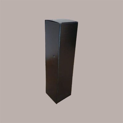 Scatola Astuccio Porta 1 Bottiglia Magnum da 1,5 Lt in Cartoncino Nero effetto pelle 115x115H430mm 10 Pezzi [1eceaee9]