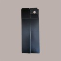 Scatola Astuccio Porta 1 Bottiglia Magnum da 1,5 Lt in Cartoncino Nero effetto pelle 115x115H430mm 10 Pezzi [1b9ee9f7]
