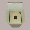 Scatola Astuccio Porta 1 Bottiglia Magnum da 1,5 Lt in Cartoncino Avana liscio 115x115H430mm 10 Pezzi [d7a1d69e]