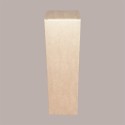 10 Pz Scatola Astuccio Porta 1 Bottiglia Magnum da 1,5 Lt in Cartoncino Avana liscio 120x120H395mm [e710cf9b]