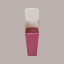 Scatola Astuccio Porta 1 Bottiglia Magnum da 1,5 Lt in Cartoncino Grafica Seta Bordeaux 115x115H430mm 10 Pezzi [422d2cb4]