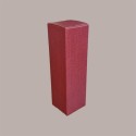 Scatola Astuccio Porta 1 Bottiglia Magnum da 1,5 Lt in Cartoncino grafica Seta Bordeaux 120x120H395mm 10 Pezzi [23918e89]