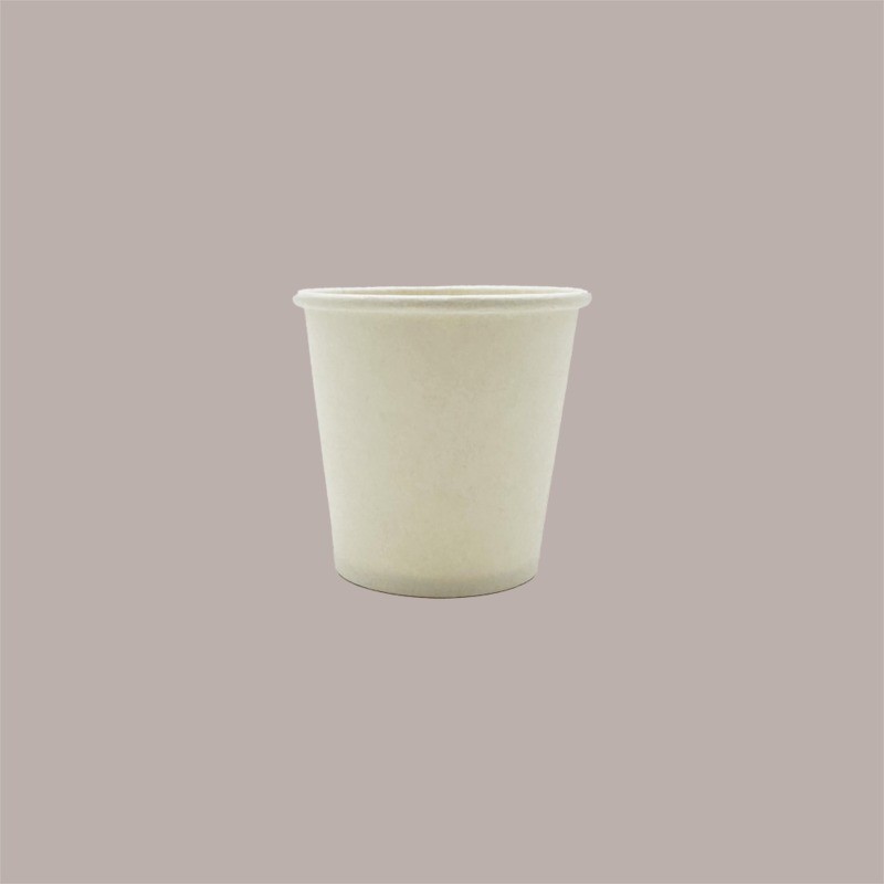 100 Pezzi Bicchiere Termico Carta Caffè Bianco 2,5oz 50 ml [8d1a9b3b]