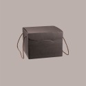 Scatola Porta Panettone Alto da 1 Kg in Cartoncino grafica Coffee con Cordini 210x210H210mm 5 pezzi [b9dd74d1]
