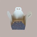 Scatola per Confezione Regalo Porta Panettone Basso da 1 Kg in Cartoncino Nero grafica Stelle 245x245H130mm 10 pezzi [4e2b351e]