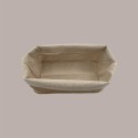 Cestino Morbido di Juta e fodera in Cotone Naturale Ideale per Confezioni Enogastronomiche 28x18x18 cm 10 pezzi [cad162f3]