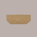 10 Pz Cestino Morbido di Juta e fodera in Cotone Naturale Ideale per Confezioni Enogastronomiche 28x18x18 cm [7dcca3f7]