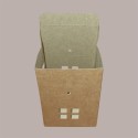 Casetta in Cartoncino Avana con Cordini 80x80H75mm 20 pezzzi [264525e5]