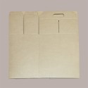 Scatola per Confezione Regalo Natale Porta Panettone Bottiglia Valigetta Piccola in Cartoncino Avana liscio 280x200H3 [8d6d2a3e]