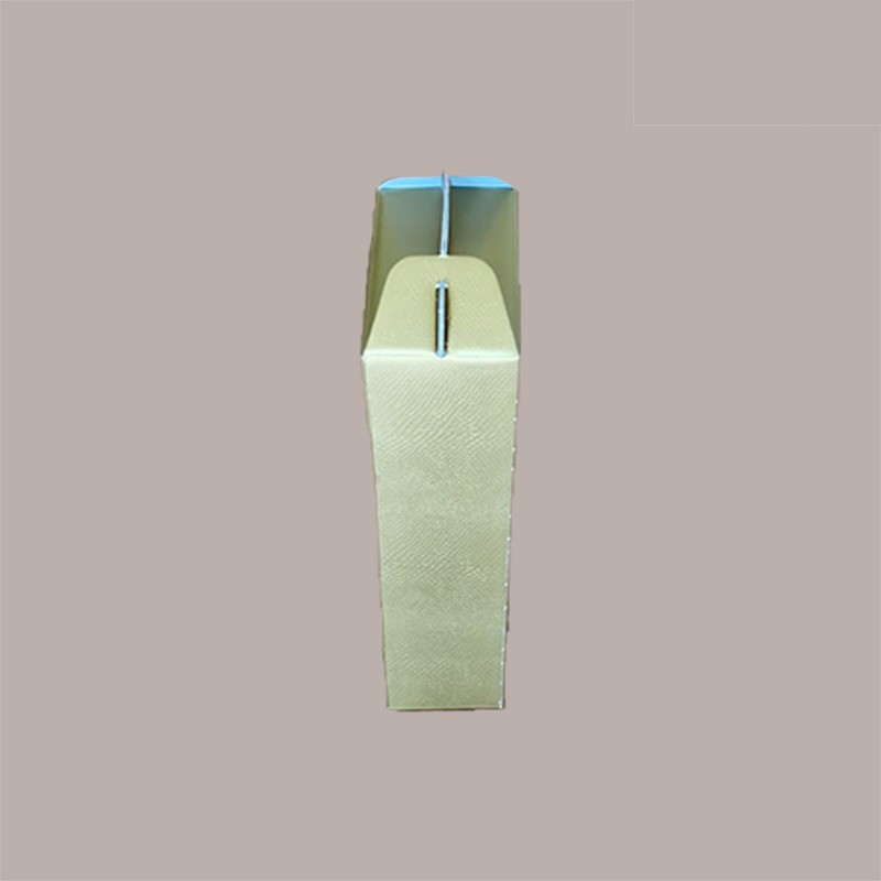 Scatola per Confezione Regalo Valigetta Natale in Cartoncino grafica Skin Oro con Finestra PVC 130x70H280mm 10 pezzi [275db9e0]