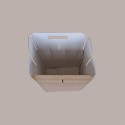 Scatola per Confezione Regalo Natale Porta Panettone Bottiglia Valigetta media Cartoncino grafica Skin Oro 330x250H35 [09e1d4af]