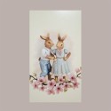 Scatola per Confezione Regalo Porta Panettone Bottiglia Valigetta Media Pasqua in Cartoncino Fiori Pesco 330x250H350m [0f2eaa5e]