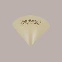 Porta Crepes in Cartoncino Politenato 1/4 Asporto Food 250 Pezzi [b515a9a2]