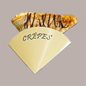 Porta Crepes in Cartoncino Politenato 1/4 Asporto Food 250 Pezzi [0ccc270e]