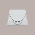 Scatola Porta Torta Cartoncino Bianco Damascato 23x23H7cm 10 Pezzi [af474d9b]