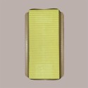 20 Pz Stampo Forme Cottura Carta Forno Giallo Usa e Getta per Plumcake 200gr  Usa e Getta 84x170H50mm [ada8210e]