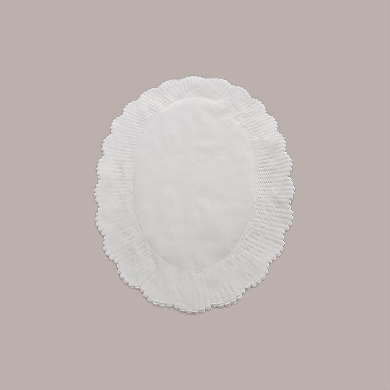 500 Pezzi Sottofritti Ovali Carta Bianca Goffrati Antigrasso 22x33cm [542c5268]
