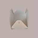 Scatola Porta Torta Rettangolare Grande Cartoncino Bianco grafica effetto pelle 40x50H10cm 5 Pezzi [b8eb6619]