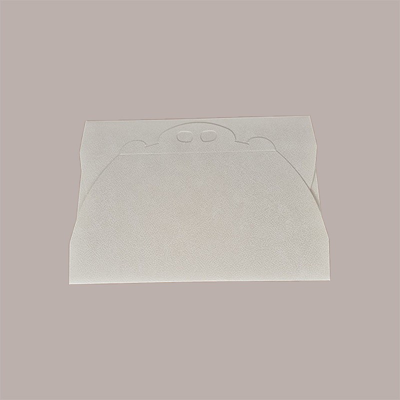 5 Pz Scatola Porta Torta Rettangolare Grande Cartoncino Bianco grafica effetto pelle 45x55H10cm [1d1d7419]