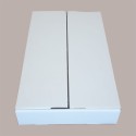 10 Pz Scatola in Cartoncino Bianca per Trasporto Alimenti Imbalpast 400x600H100mm [13333d9e]