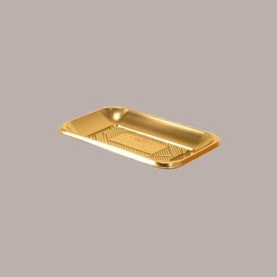 Vassoio Porta Paste in Plastica Oro Kadò Nr 1 Alcas 193x133H19mm 100 Pezzi [9a4dfd96]